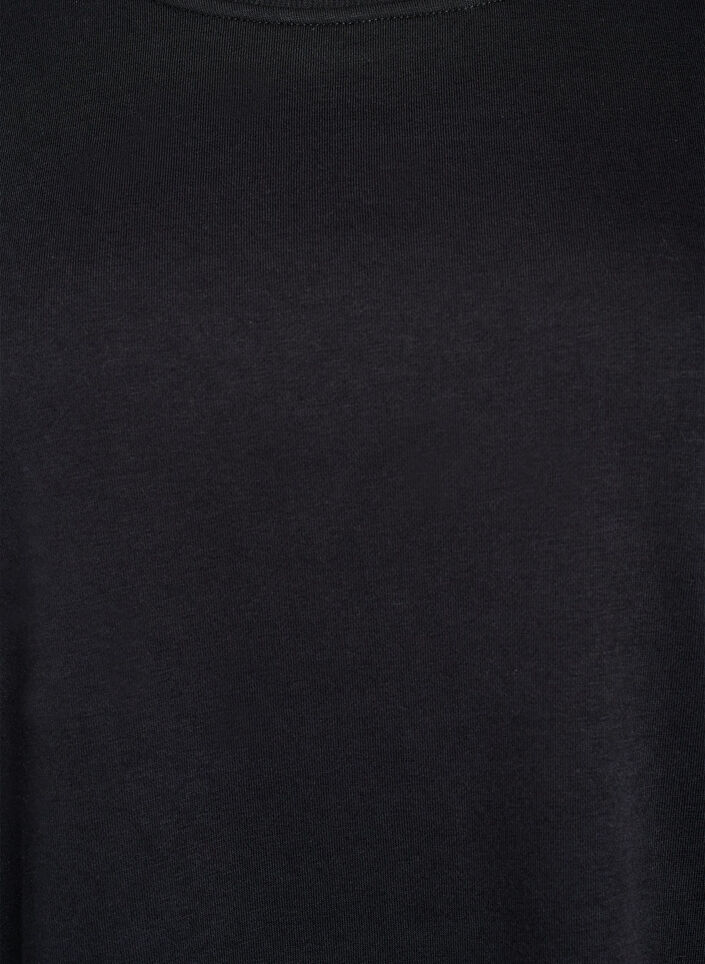Sweatshirt with fringes, Black, Packshot image number 2