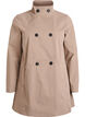 Water-repellent A-line spring jacket, Grey, Packshot image number 0