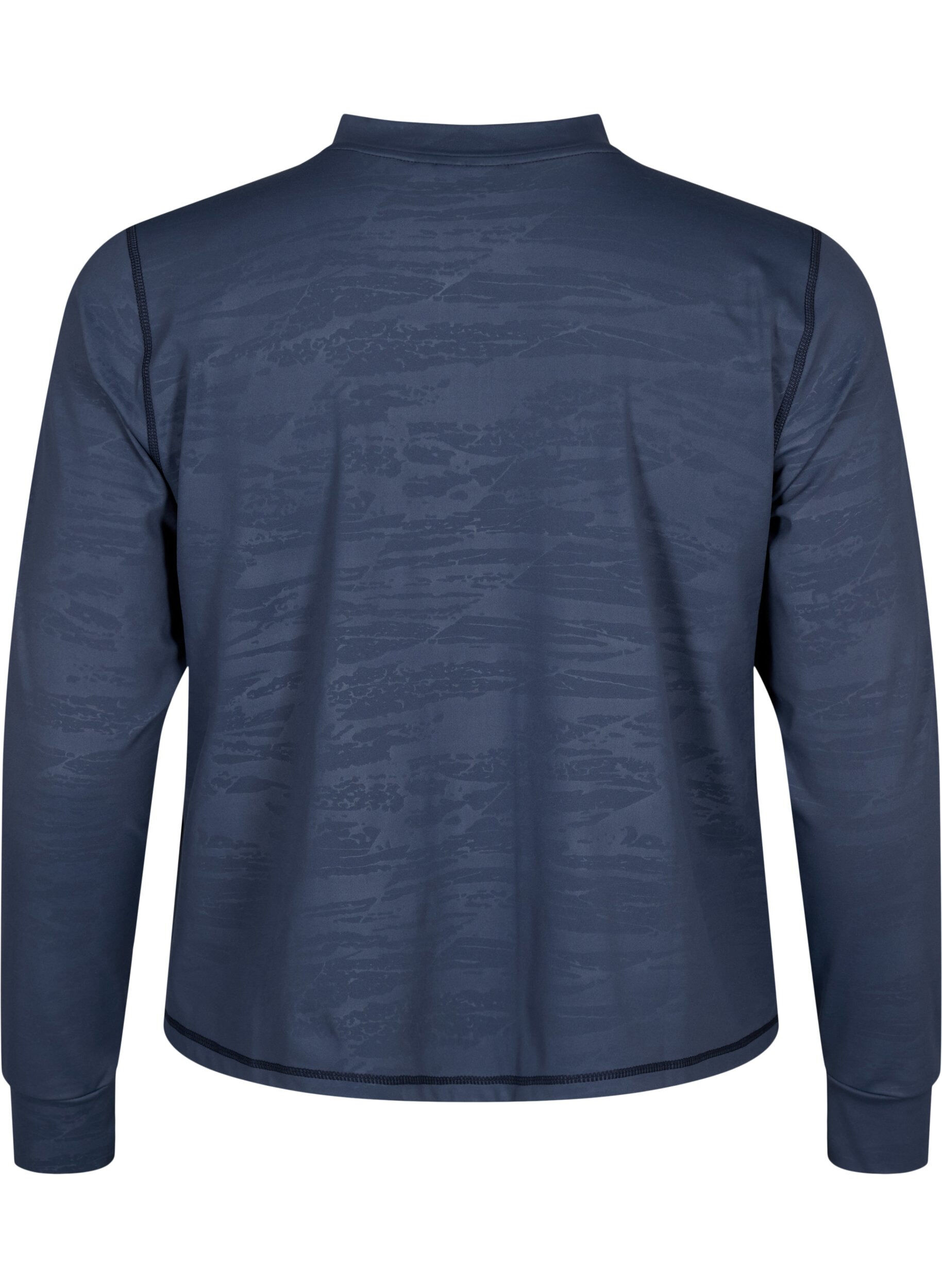 Zizzifashion Training blouse with zipper, Mood Indigo, Packshot image number 1