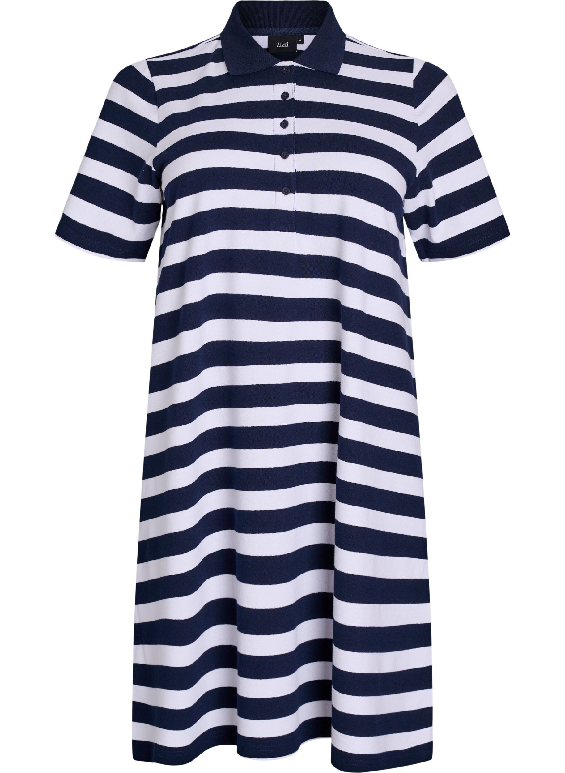 Short A-line polo dress