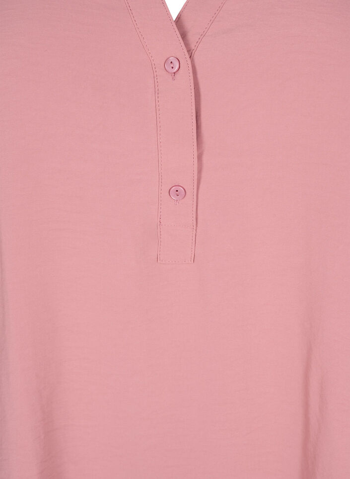 FLASH - Shirt blouse with long sleeves, Rose, Packshot image number 2