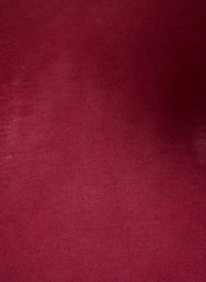Loose T-shirt in viscose jersey, Red, Packshot image number 2