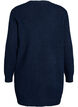 Long cardigan with pockets, Blue, Packshot image number 1