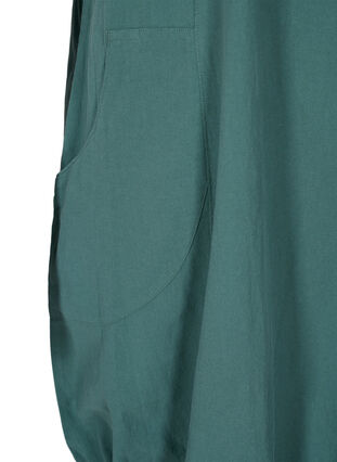 Short sleeve cotton dress, Sea Pine, Packshot image number 3