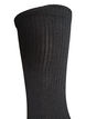 Ribbed cotton sock, Black, Packshot image number 2