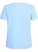 Solid-coloured basic cotton T-shirt, Light Blue, Packshot image number 1