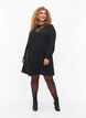 Dress with lace details, Black, Model image number 2