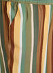 Loose viscose trousers with stripes, Brown, Packshot image number 2