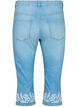 High-waisted Amy knickers with embroidery, Light blue denim, Packshot image number 1