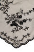Triangular lace scarf, Black, Packshot image number 2