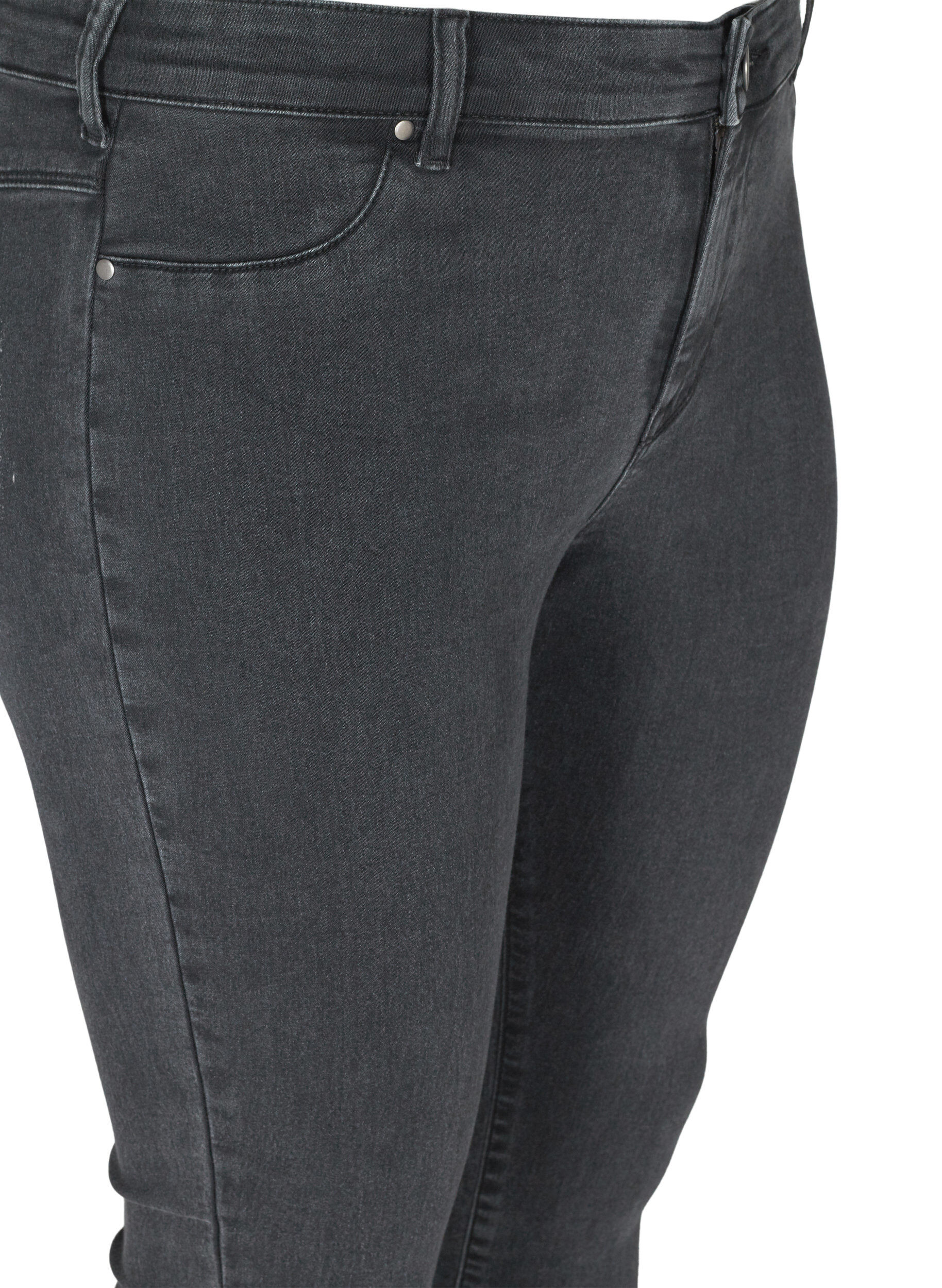 ZizzifashionJeggings in cotton blend, Grey Denim, Packshot image number 3