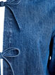 Denim jacket with tie fastening and pockets, Blue Denim, Packshot image number 2