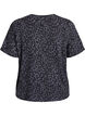 T-shirt with round neck and all-over print, Grey, Packshot image number 1