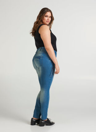 Sanna jeans, Light blue denim, Model image number 1