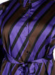 Satin shirt dress with diagonal stripes, Stripe AOP, Packshot image number 2