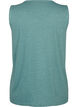 Sleeveless top with lace, Sea Pine Melange, Packshot image number 1