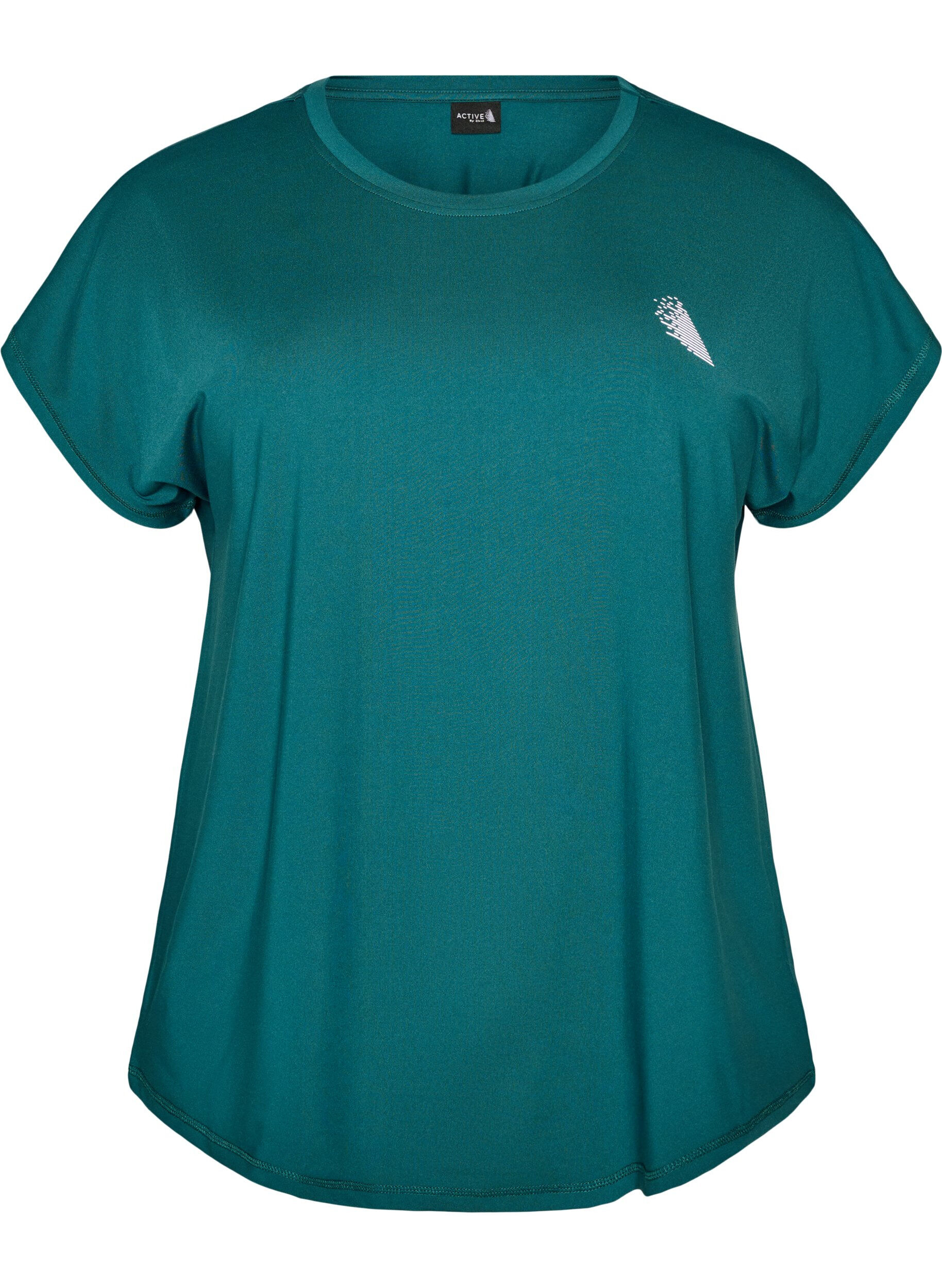 Solid-coloured training T-shirt