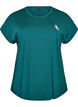 Solid-coloured training T-shirt, Green, Packshot image number 0