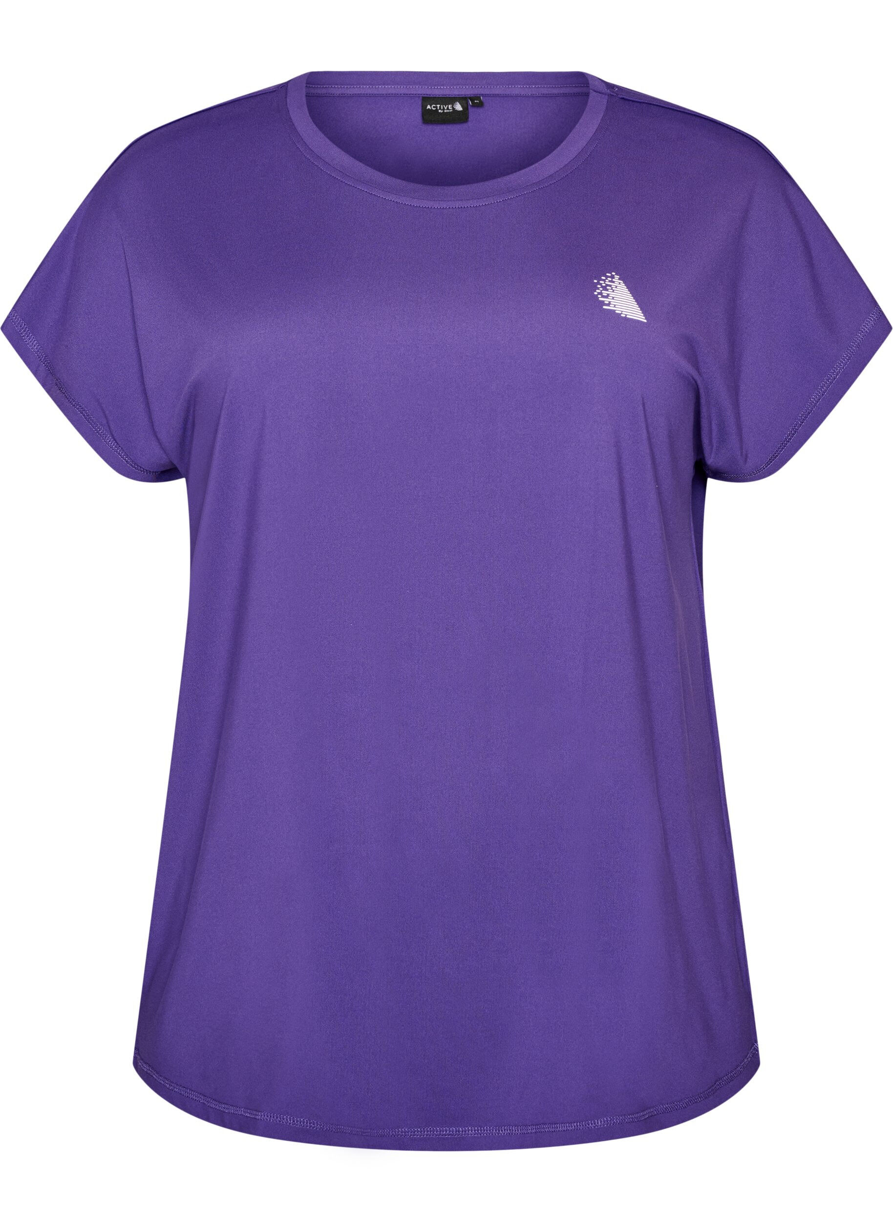 Solid-coloured training T-shirt