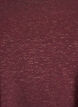 T-shirt with glitter and short puff sleeves, Dark Bordeaux, Packshot image number 2