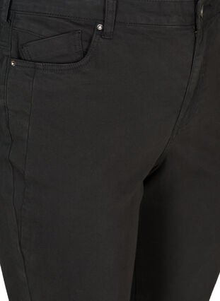 High waisted, extra slim fit Nille jeans, Black, Packshot image number 2
