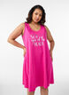 Sleeveless A-line dress, Pink, Model image number 0