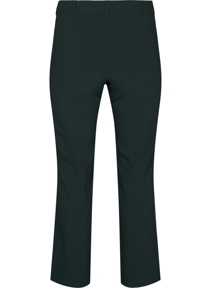 Classic viscose blend trousers, Green, Packshot image number 1