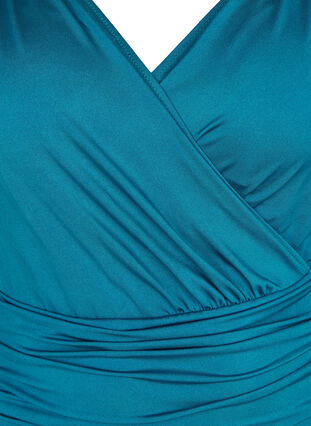 Swimsuit with wrap effect, Ink Blue, Packshot image number 2