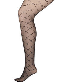 Patterned tights in 20 denier