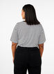 T-shirt with TENCEL&trade; Lyocell and stripes, White, Model image number 1