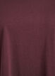 Short-sleeved t-shirt in a cotton blend, Dark Bordeaux, Packshot image number 2