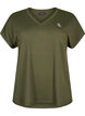 Training t-shirt with v-neck, Forest Night, Packshot image number 0