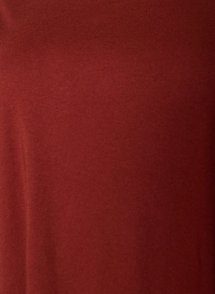 2-pack T-shirt dress with short sleeves, Orange, Packshot image number 2