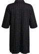 Short bouclé dress with decorative buttons, Black, Packshot image number 1