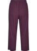Ribbed jersey trousers with wide legs, Purple, Packshot image number 1