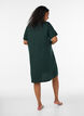 Organic cotton nightdress with V-neck, Green, Model image number 2