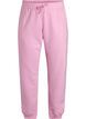 High-waisted sweatpants, Pink, Packshot image number 0