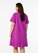 Jersey dress with short sleeves and pockets, Purple, Model image number 2