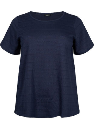 Short-sleeved cotton t-shirt, Night Sky, Packshot image number 0