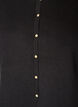 Knitted vest with lace trim, Black, Packshot image number 2
