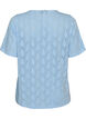 Jersey t-shirt with eyelet embroidery, Light Blue, Packshot image number 1