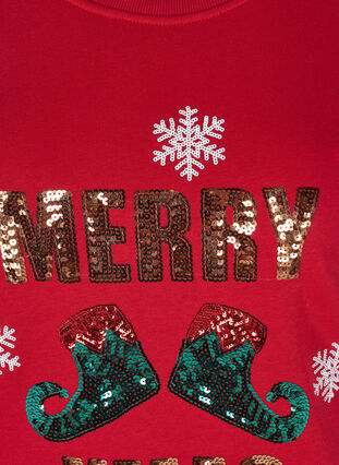 Christmas sweater, Red Merry Xmas , Packshot image number 2