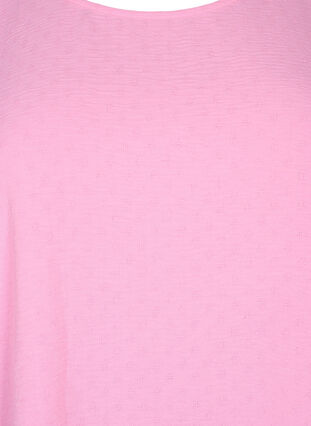 Long-sleeved blouse with texture, Rosebloom, Packshot image number 2