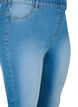 Jeggings with back pockets, Blue denim, Packshot image number 2