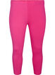 Basic 3/4 leggings in viscose, Pink, Packshot image number 0