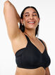 Comfort bra with padded straps, Black, Model image number 3