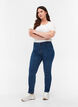 Extra slim fit Amy jeans with a high waist, Blue, Model image number 0