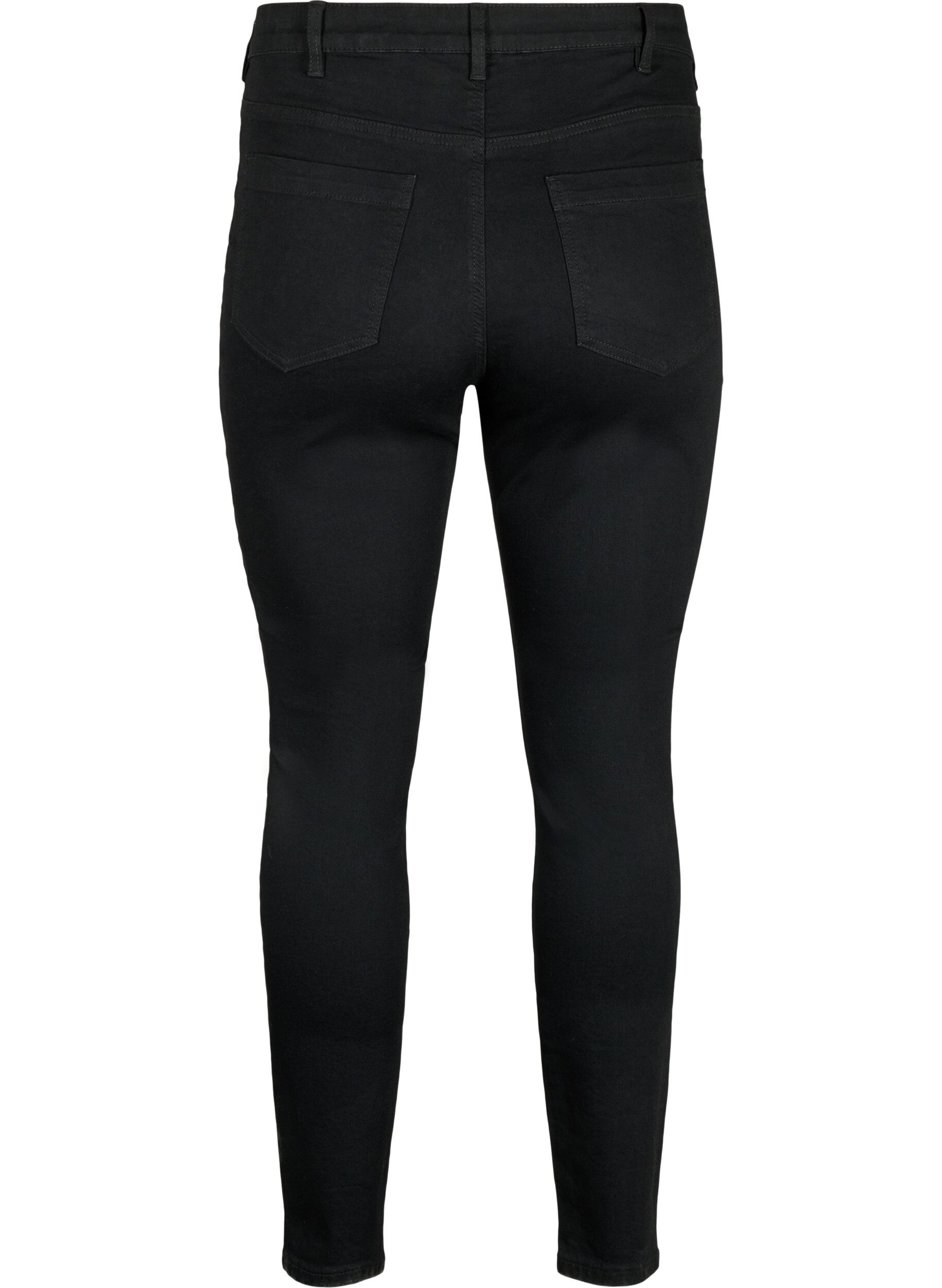 ZizzifashionAmy jeans with a high waist and super slim fit, Black, Packshot image number 1