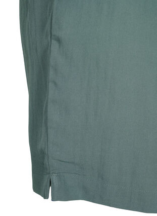 Loose shorts in viscose, Balsam Green, Packshot image number 2