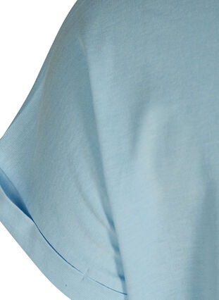 Cotton mix t-shirt, Dream Blue Mel., Packshot image number 3